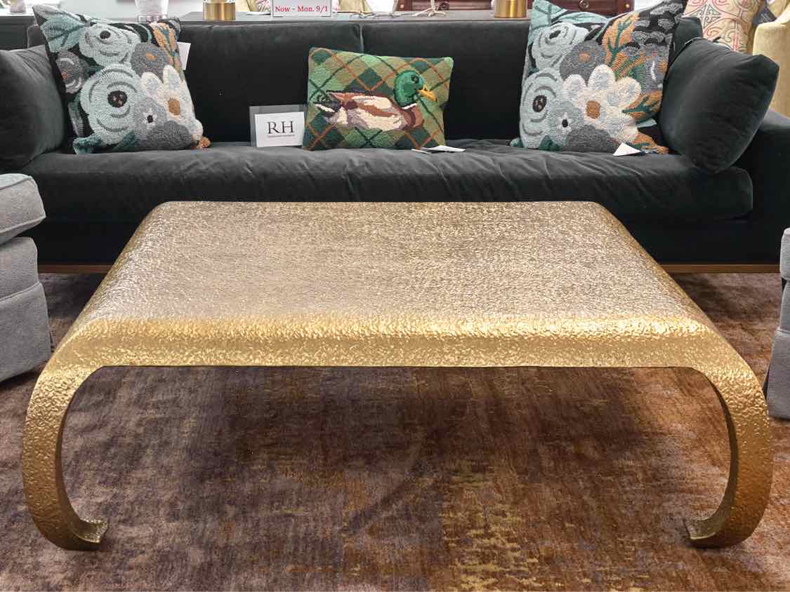 Baker Solid Bronze 'Empress' Cocktail Table