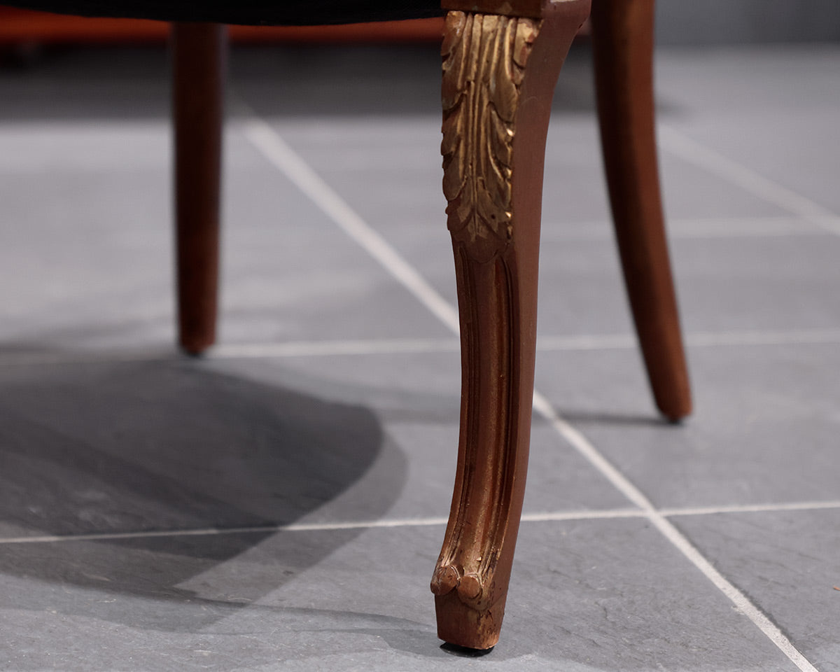 Pair of Custom Antique Accent Chairs