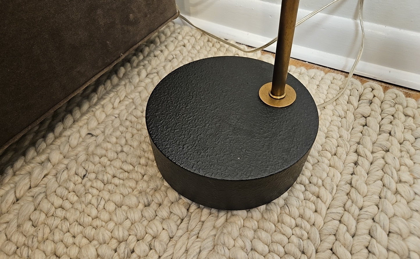 Arteriors 'Yasmin' Black & Brass Floor Lamp