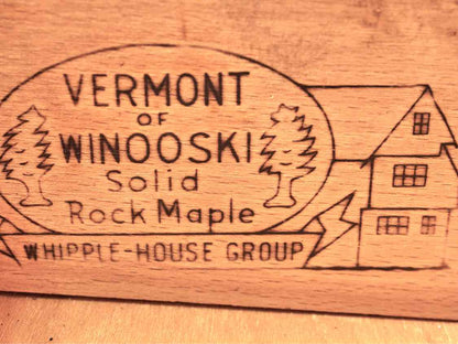 Vermont Winooski Inc  Solid Rock Maple 5 Over 2 Drawer Chest