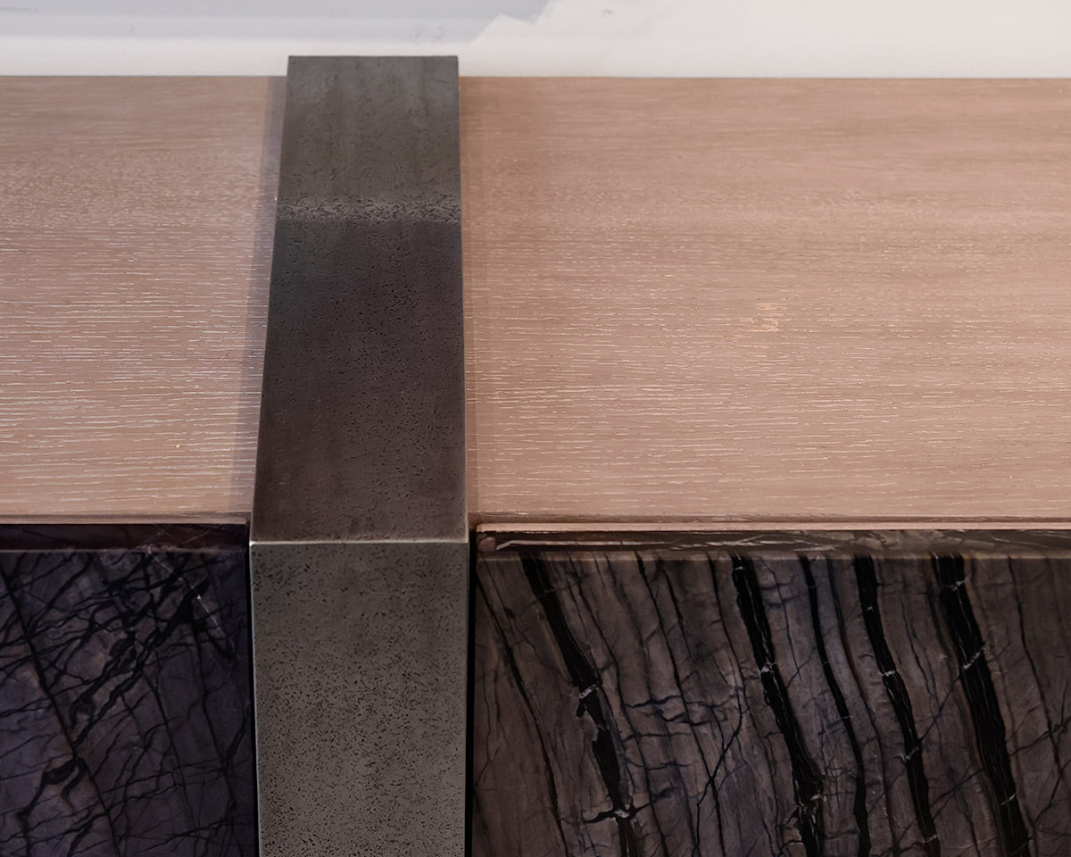 Bernhardt 'Linea' Marble Console