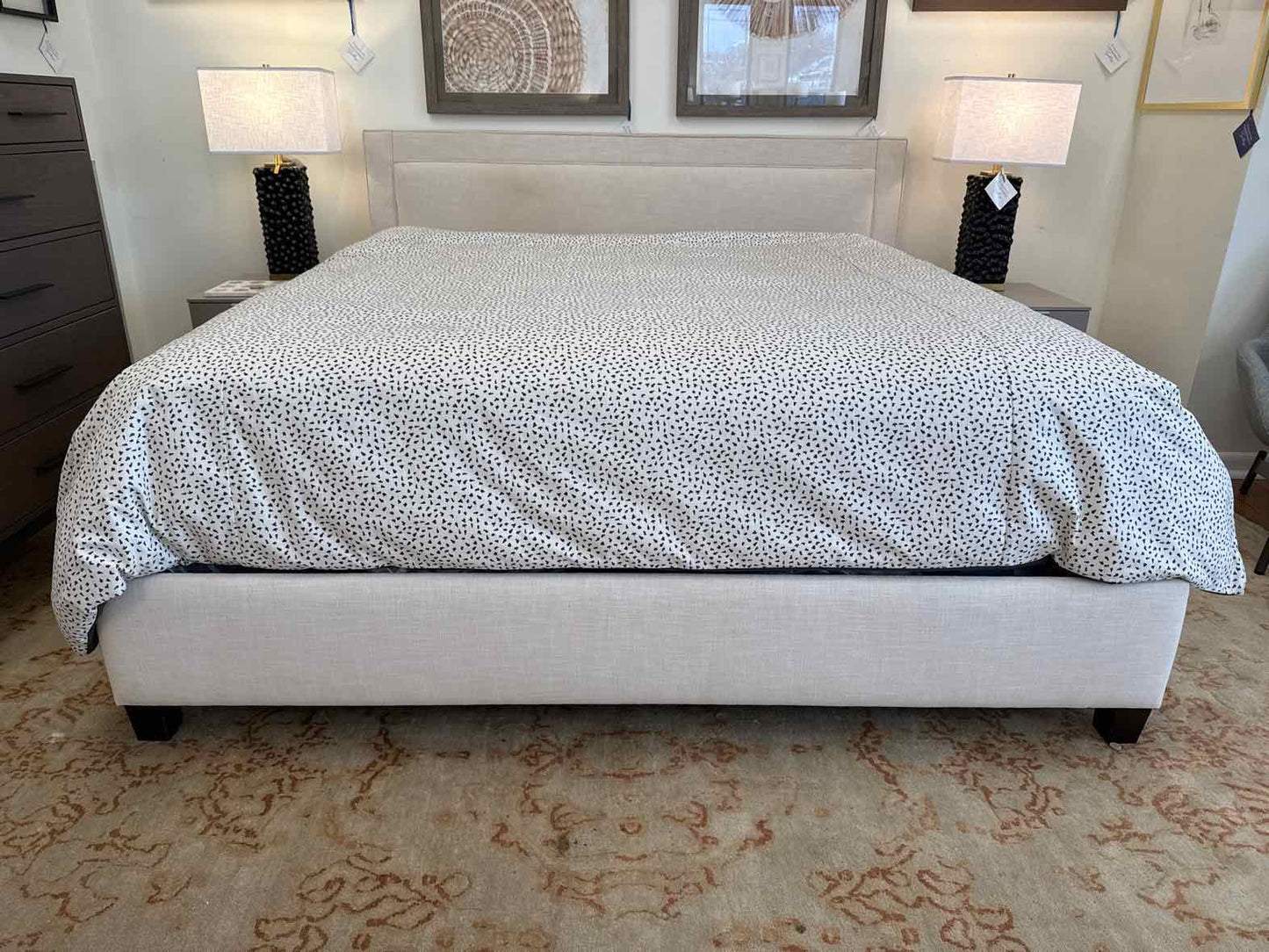 Lee Upholstered King Bed