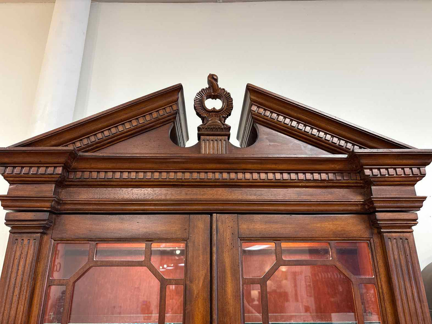 Nichols & Stone Federal Style Secretary Desk and Hutch