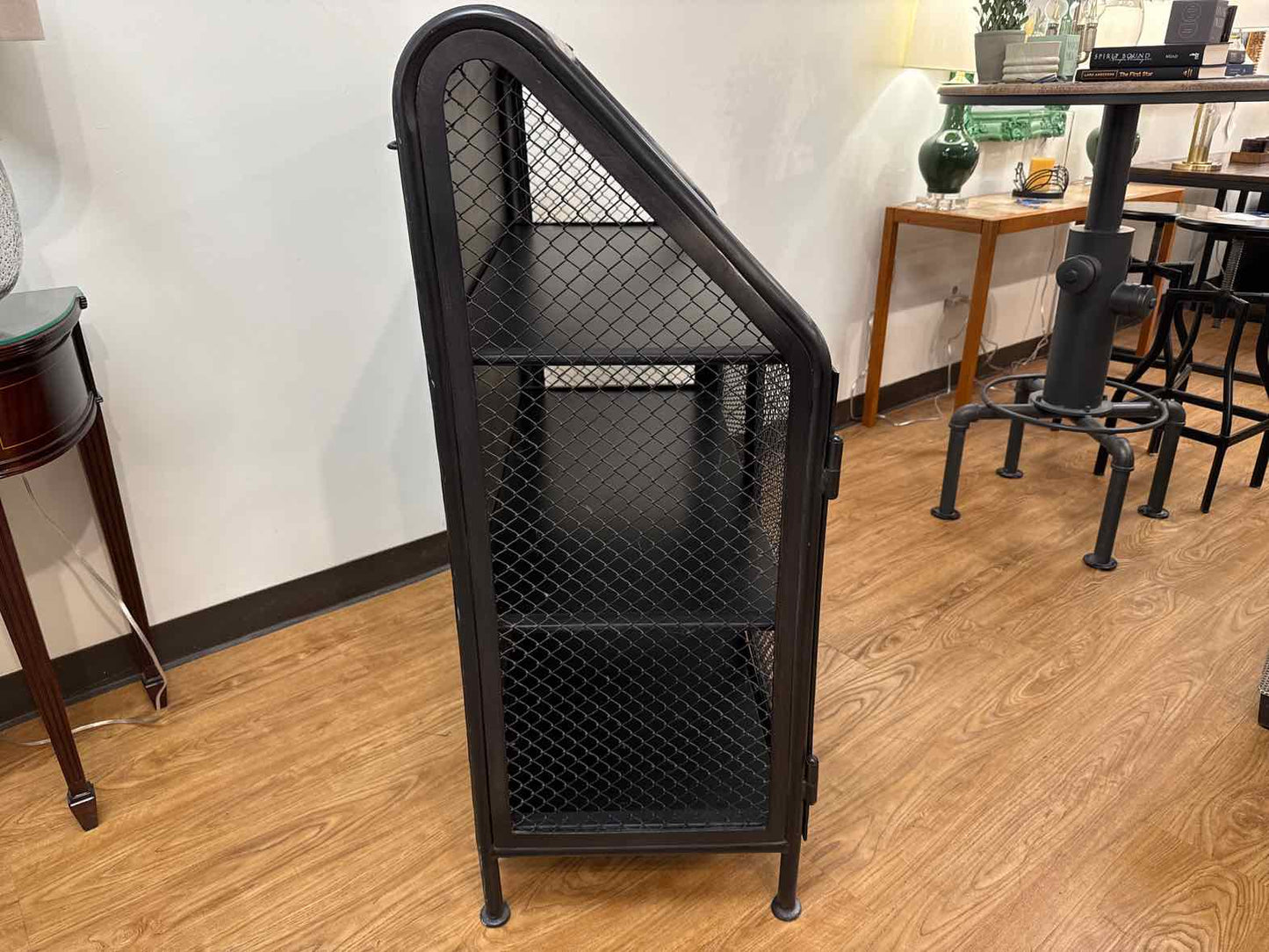 RH 'French Factory-Style Bar Cart