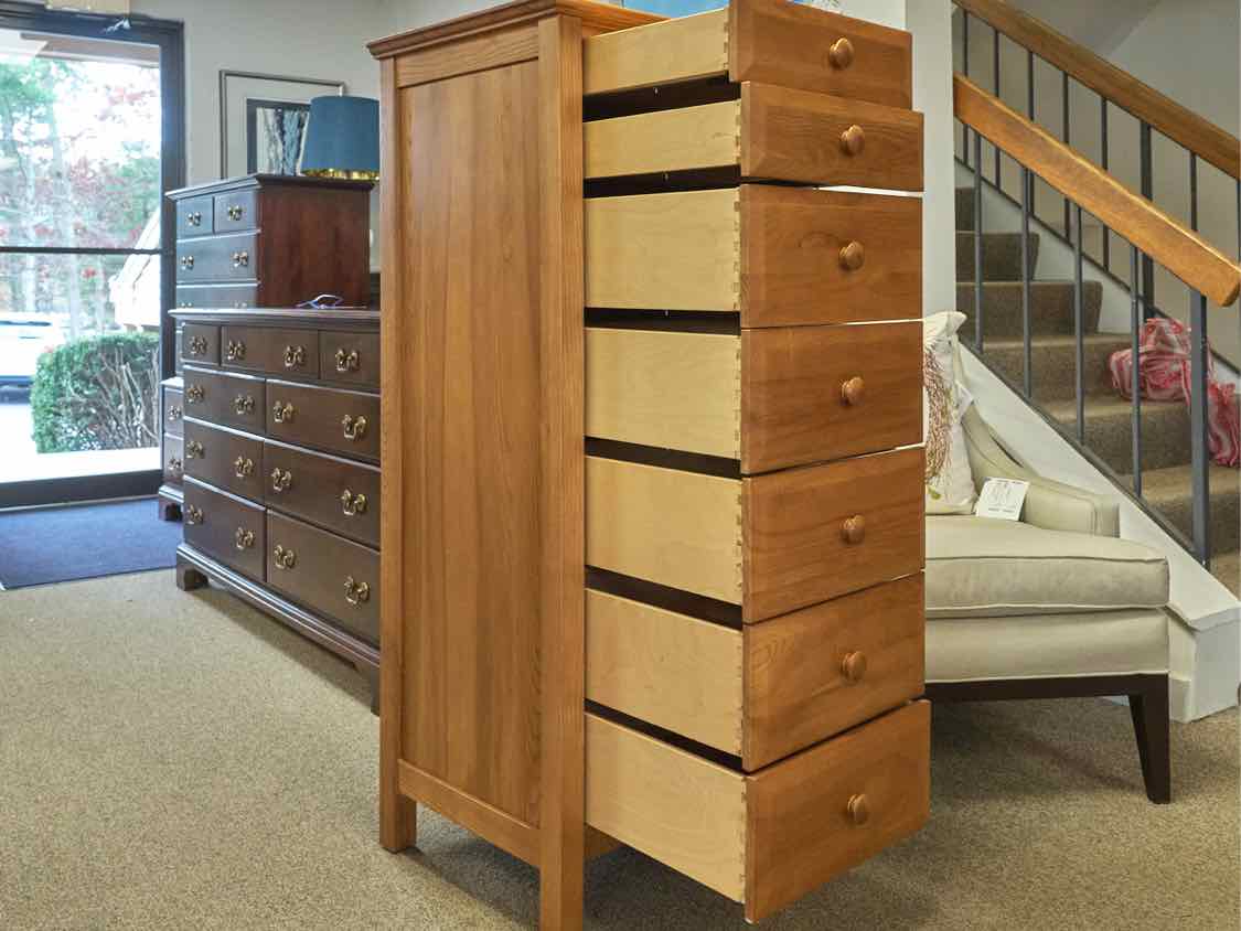 Vermont Tubbs Oak Lingerie Chest