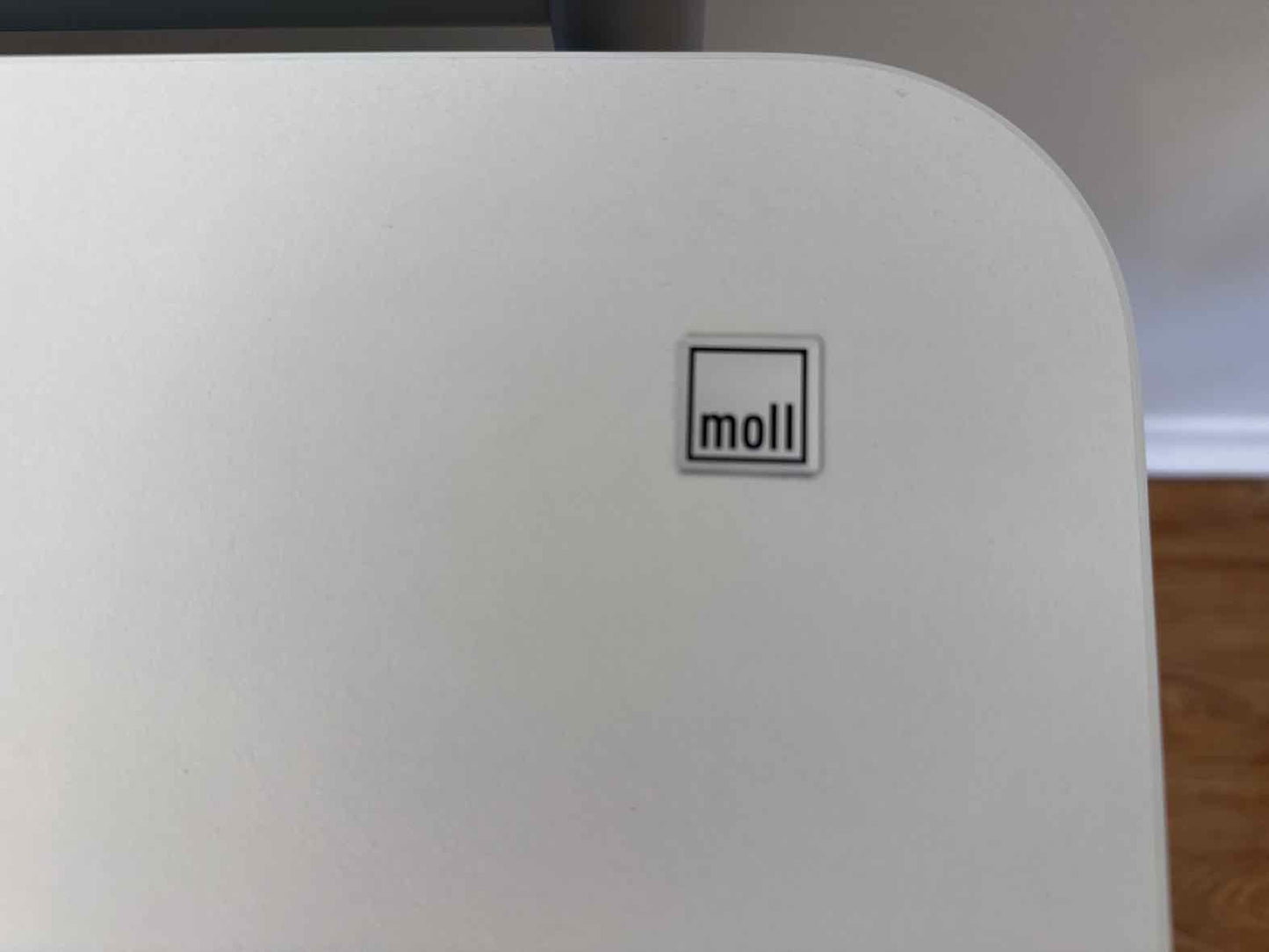 Moll 'Champion' Adjustable Height Desk With Flex Deck Extension