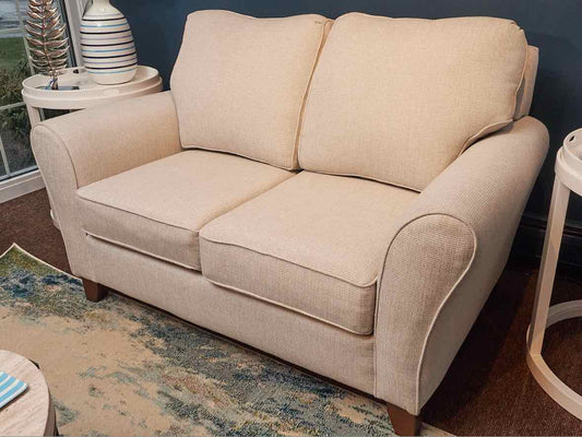 England Inc 'Sandy  Gray' Wool Blend  Loveseat