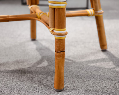 Set of 4 Serena & Lily Rivera Etoile Rattan Dining Chairs