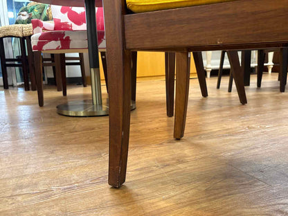 Pier I Imports Mahogany & rattan Bench