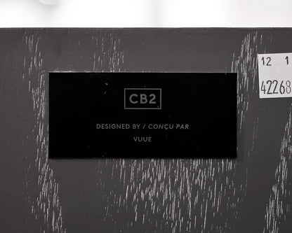 CB2 Jax Cerused Entry Way Cabinet