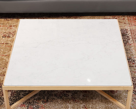 Knoll Krusion Quartz Top Coffee Table