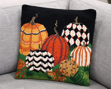 Painted Pumpkins Hook Pillow