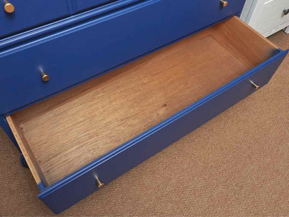 Basset Custom Finish 'Encore Blue'  3 Drawer Dresser