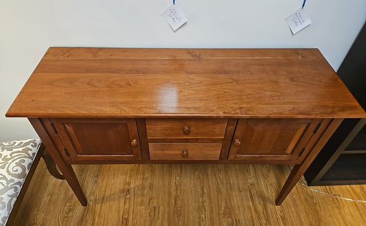 Cherry Huntboard w/ 2 Drawers