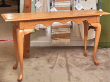 Leister Oak Queen Anne  Console/ Sofa Table