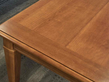 Expanding Dining Table in Maple on Tapered Legs