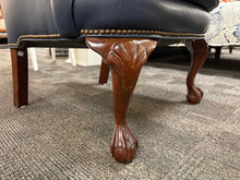 Classic Leather Wingback Chair