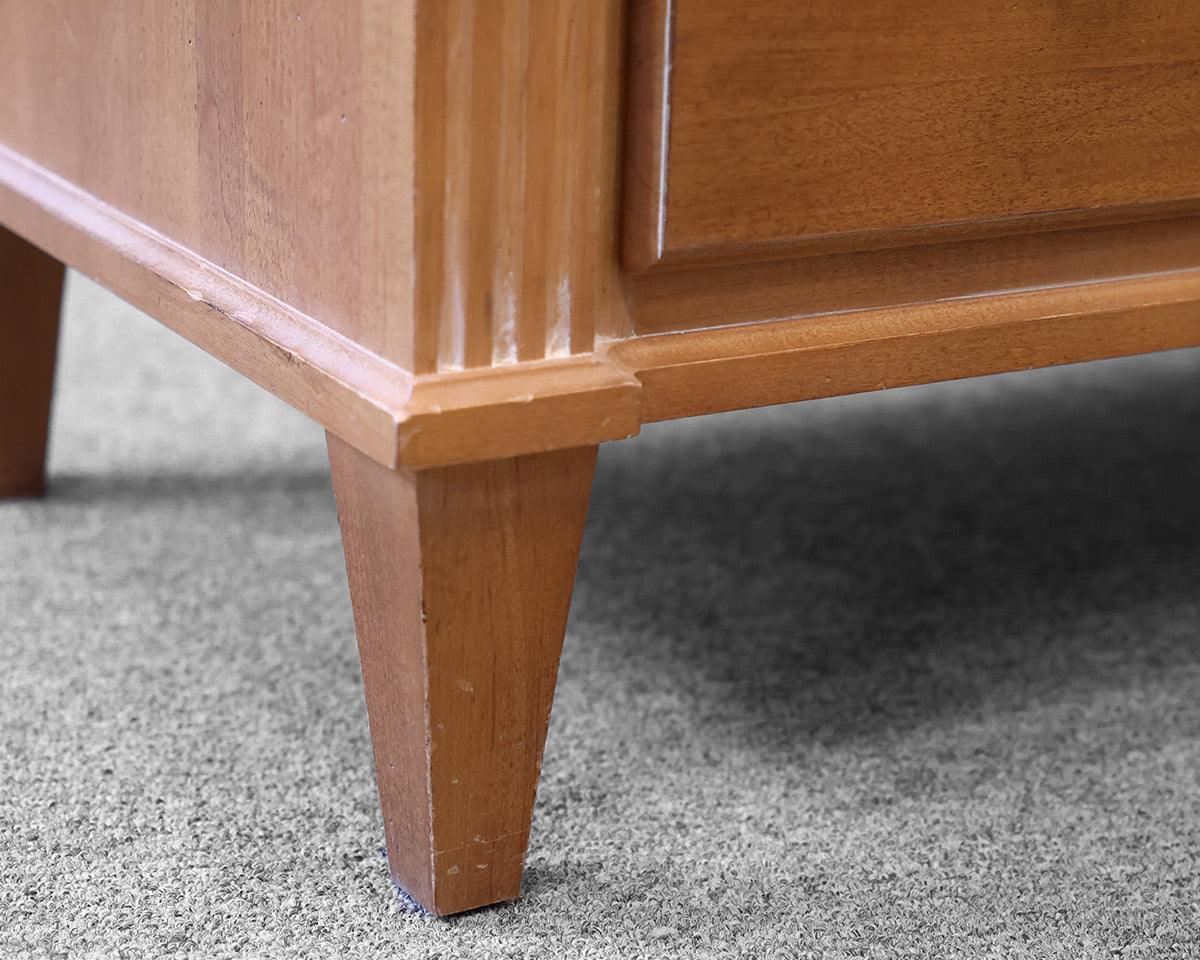 Ethan Allen Three Drawer Nightstand