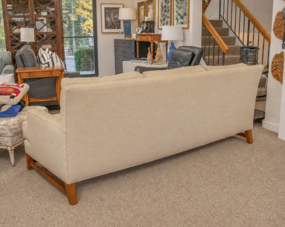 Kravet 3-Cushion Track Arm Sofa with Wood Frame