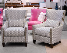 Pair of Kravet Upholstered Accent Chairs