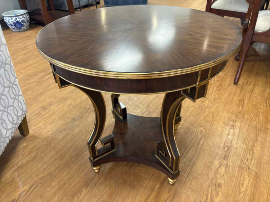 Empire-Style Round Side Table