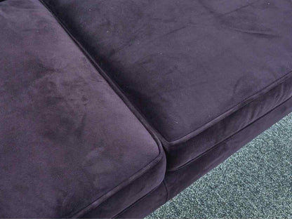 Room & Board Holmes Mid-Century Sofa in Eggplant