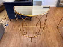 Worlds Away 'Antoine' Demilune Console