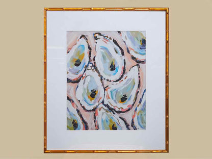 Framed Giclee:  "Oyster Shells II"