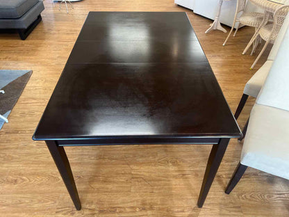 Pottery Barn Espresso Dining Table