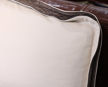 Natuzzi Leather Queen Bed Frame