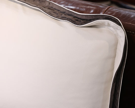 Natuzzi Leather Queen Bed Frame