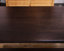 Bassett Farmhouse Dining Table in Espresso Finish