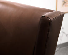 Pair of Donghia Leather Accent Chairs