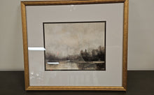 'Muted Horizons B' Landscape in Antique Gold Frame