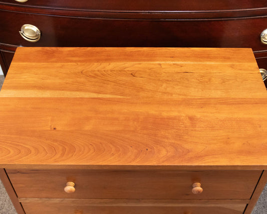Three Drawer Cherry  Nightstand