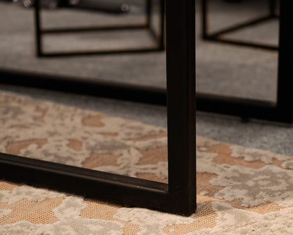 Open Shelf Two-Tier Console Table