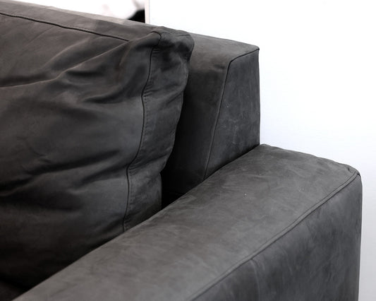 Arhaus "Kipton" Nubuck Leather Sectional