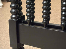 Crate & Barrel  Jenny Lind Spindle Black Finish Twin Bed
