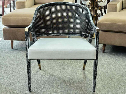 Set of 4 Villa & House Edward Lounge Chairs in Jet Black