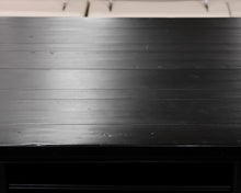 Black Pedestal Pub Dining Table