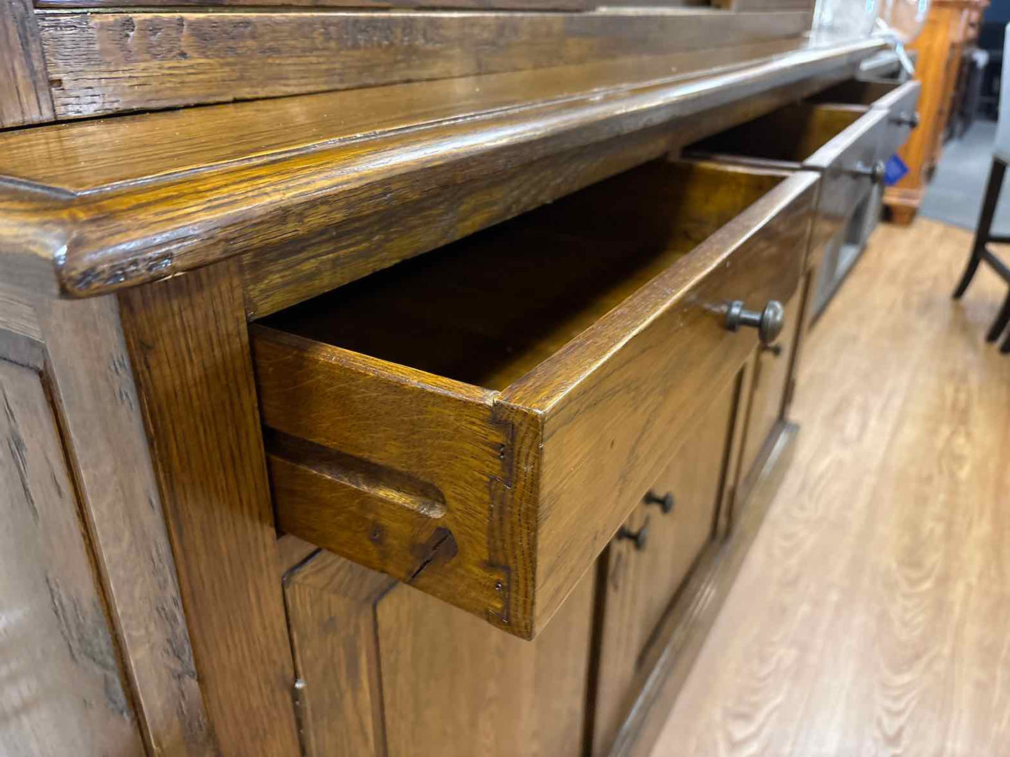 Crate & Barrel Sliding Door China Cabinet