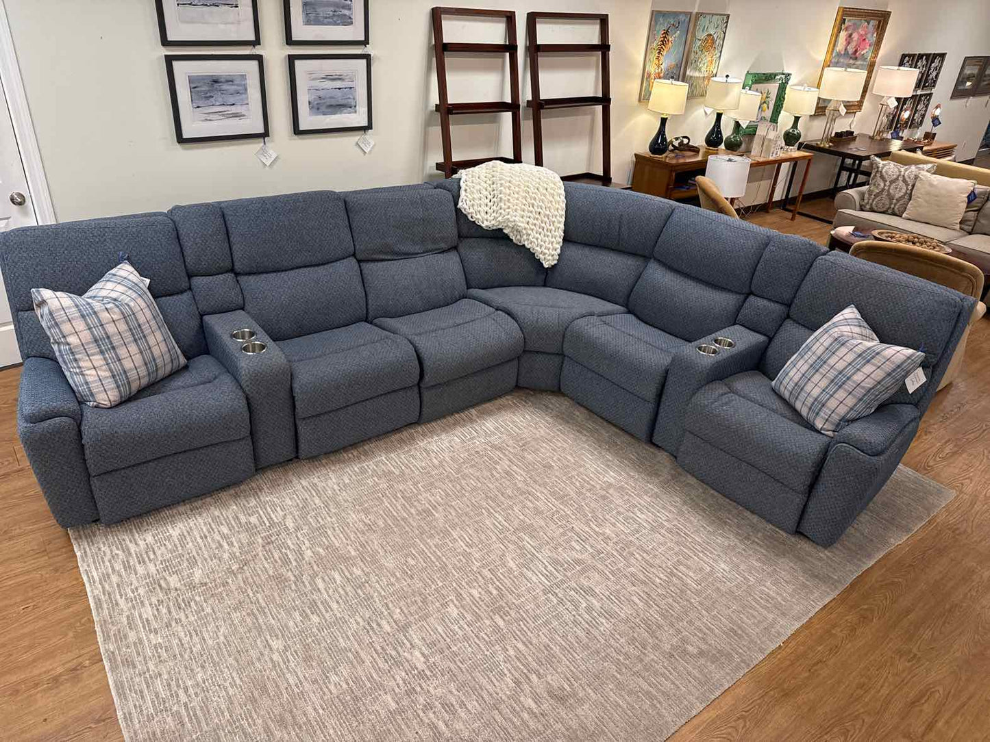 Flexsteel 6-Piece Reclining Sectional