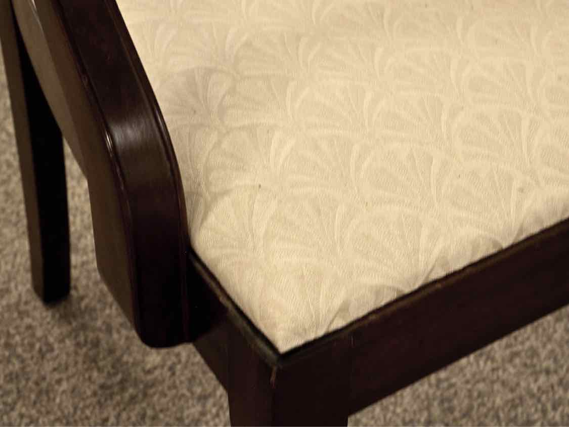 Grand Rapids Mahogany Wheatsheaf Back Arm Chair