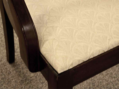 Grand Rapids Mahogany Wheatsheaf Back Arm Chair