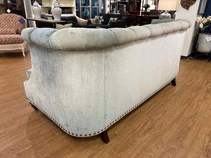 Lane Venture Light Blue Velvet Sofa