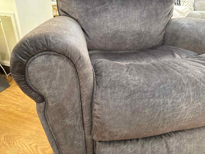 Flexsteel 'Langston' Charcoal Rocking Power Recliner