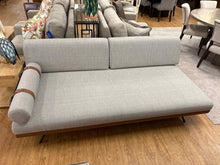 Bench Seat Daybed with Black Metal Frame