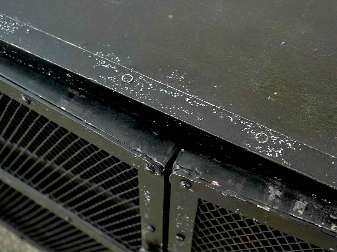 Restoration Hardware Industrial Metal Console