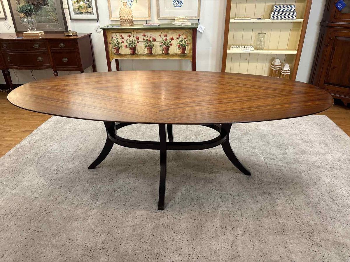Arhaus Oval Pedestal Dining Table
