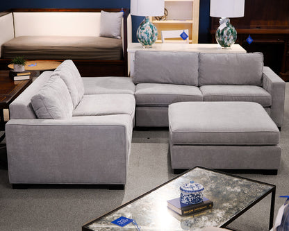 Mitchell Gold + Bob Williams Velvet Sectional